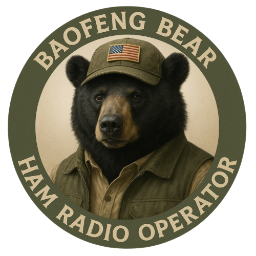Caffeinated Bear Ham Logo